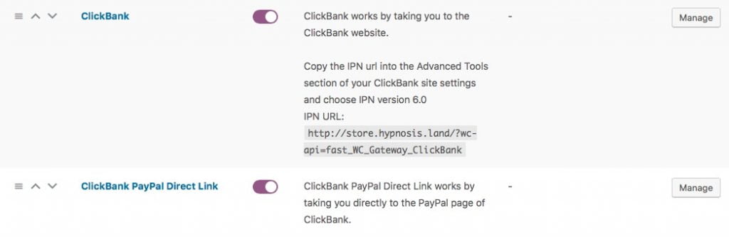 ClickBank Payment Gateway