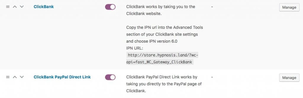ClickBank Payment Gateway